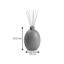 Keramický difuzér FANCY HOME, Stones, šedá