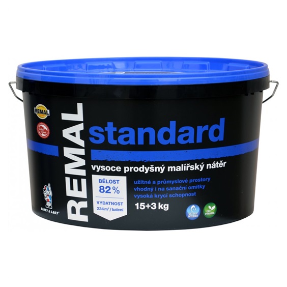 Remal Standard vysoce prodyšná malířská barva, 15+3 kg