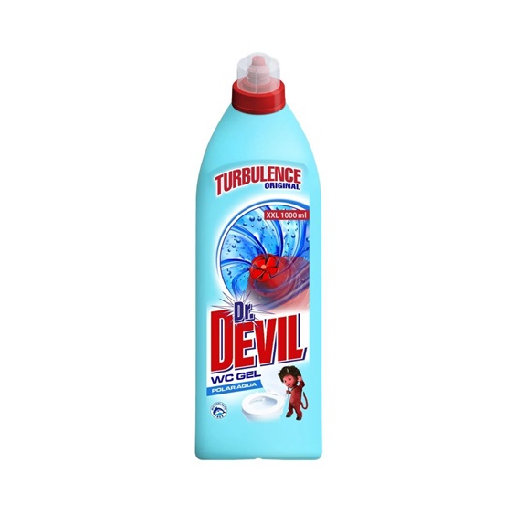 Čistič WC Dr.Devil polar aqua 1000 ml