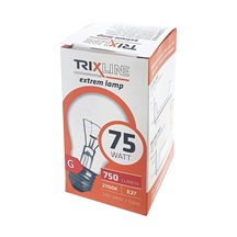 Žárovka 75W E27 BC LUX čirá TRIXLINE
