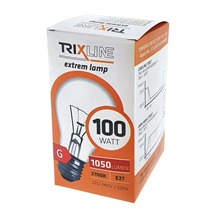 Žárovka 100W E27 BC LUX čirá TRIXLINE