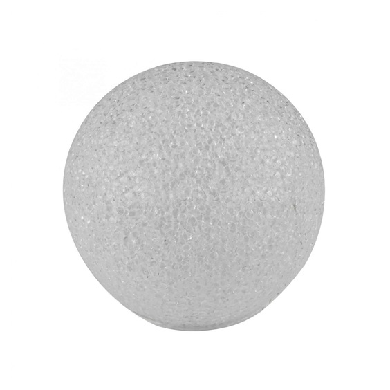 Dekorace, EVA koule, 2 teplé bílé LED, O20 cm