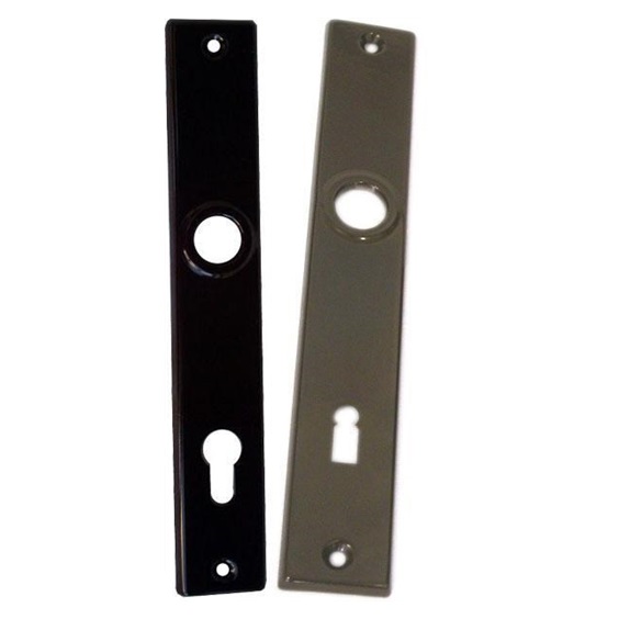 Štíty vratové   K90 K 784 Stříbrné