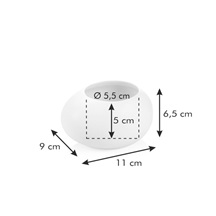 Obal na malý květináč FANCY HOME Stones, šedá