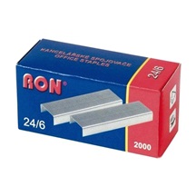 Spony do sešívačky RON, 24/6, 2 000 ks