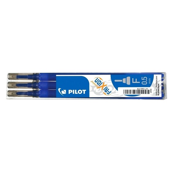 Náplň Pilot Frixion Point 0,5 mm, modrá, 3 ks