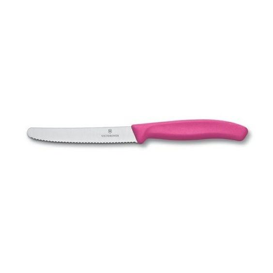 Nůž kuchyňský  8cm růžový