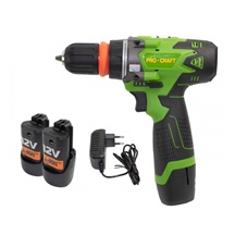 Šroubovák vrtací AKU 12V rychloupínací sklíčidlo Procraft | PA12DFR