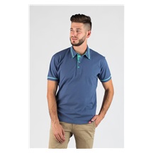 Polokošile pánská CityZen vel.4XL modrá / jeans blue