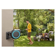 Box na hadici nástěnný RollUp  S tyrkysový