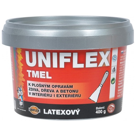 Tmel Uniflex latexový tmel na sádrokarton, zdivo a dřevo, 400 g