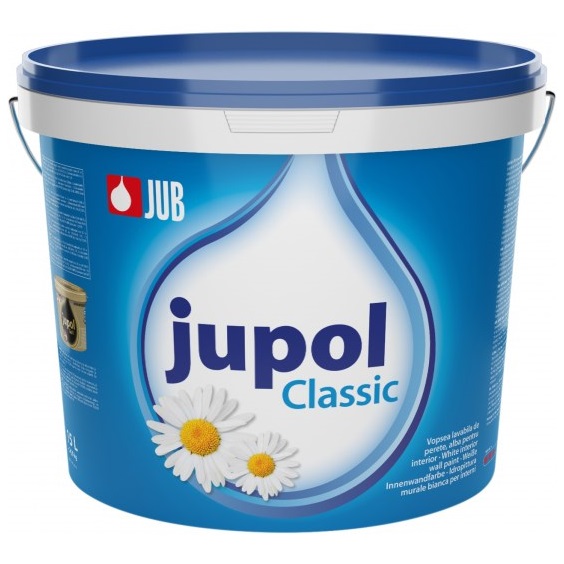 Jupol Classic malířská barva, 15 l = 25 kg