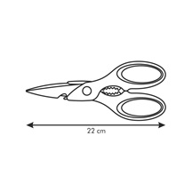 Nůžky multifunkční PRESTO 22 cm