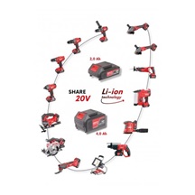 Bruska úhlová 125mm AKU 20V bez aku a nabíječky FESTA BRUSHLESS