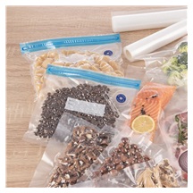 Sáček nylon do vakuovačky potr. 10 ks 22x21 cm+vzd. ventil