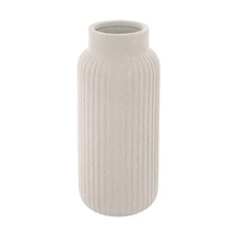 Váza porcelán pr. 10,5 cm, v. 24,5 cm smetanová