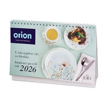 Kalendář stolní Orion 2026 CZ
