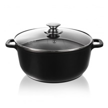 Hrnec GRANDE pr. 28 cm skleněná poklice