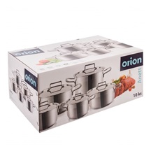 Sada nádobí nerez ANETT 10 dílů