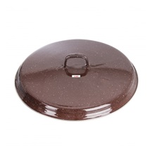 Poklice smalt BROWN 33 cm Lem