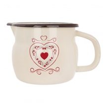 Hrnek smalt belly TONČA 12 cm