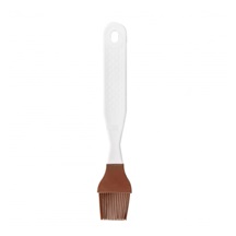 Mašlovačka silikon 22 cm hnědá