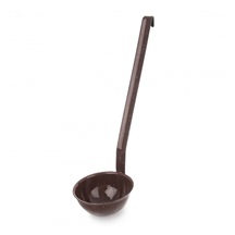 Naběračka smalt BROWN 33,5 cm, pr. 8 cm