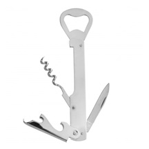 Otvírák na víno nerez kombi