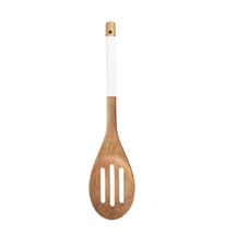 Vařečka akácie s otvory 30 cm WHITELINE