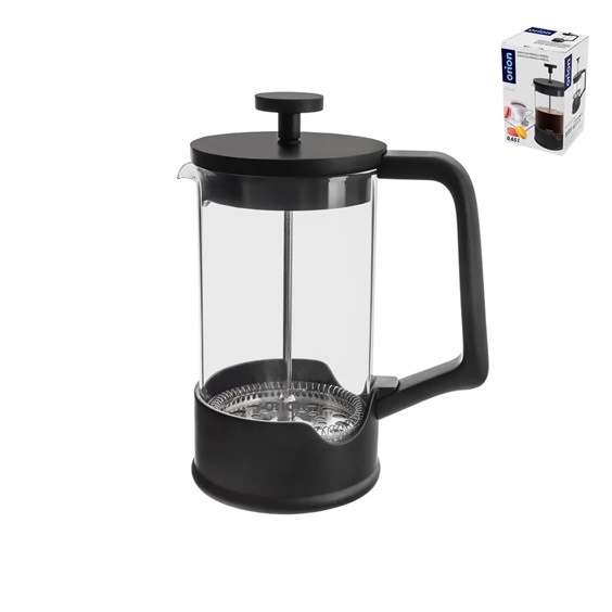 Konvice borosil. sklo/UH french press 0,65 l BLACK