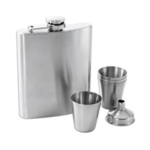 Láhev kapesní nerez sada HOME