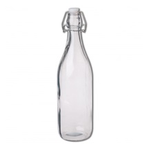 Láhev sklo Clip uzávěr 1 l
