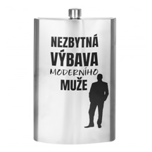 Láhev kapesní nerez Nezbytná výbava maxi 1,7 l