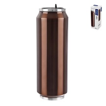 Termoska-plechovka nerez 0,7 l měděná