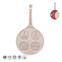 Pánev Crema volská oka/lívance pr. 26,5 cm 4 sekce vánoční