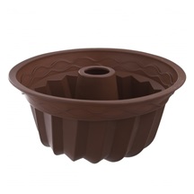 Forma silikon bábovka 23,5 cm hnědá
