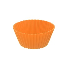 Formička silikon košíček Muffiny 6 ks oranžová