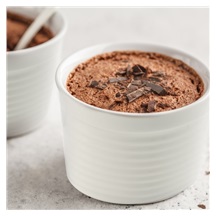 Miska zapékací porc. bílá 10x6,5 cm