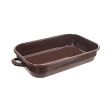 Pekáč smalt BROWN 34,5x18x6,5 cm