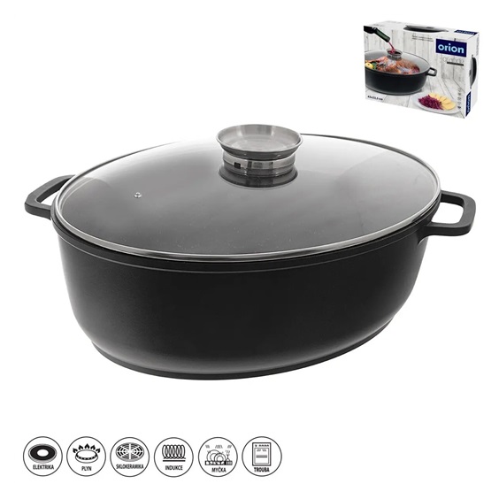 Pekáč GRANDE Aroma Jumbo 43x33,5x20 cm skl. víko