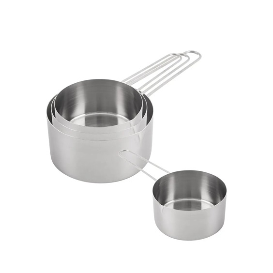 Odměrka nerez 4 ks mix