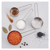 Odměrka nerez 4 ks mix