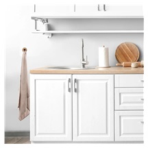 Háček bambus/kov nalepovací kulatý 2 ks