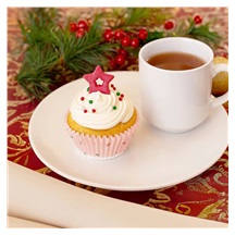 Košík cukrářský papír pr. 5 cm/100 ks vánoční mix