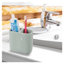 Držák zubních kartáčků polyresin dělený GREENISH