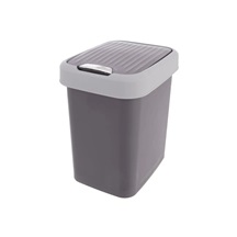 Koš odp. UH výkl. GREY Swing 12 l šedá