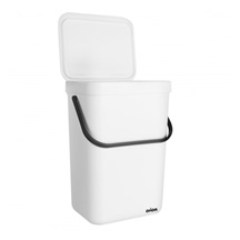 Koš odp. UH závěsný 10 l bílá