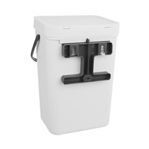 Koš odp. UH závěsný 10 l bílá