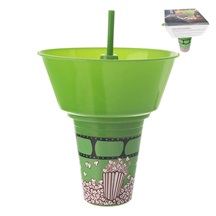 Pohár UH s miskou Snack+brčko 0,55 l