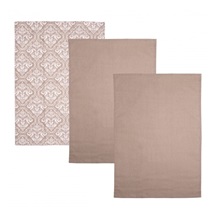 Utěrka kuch. bavlna Beige 3 ks